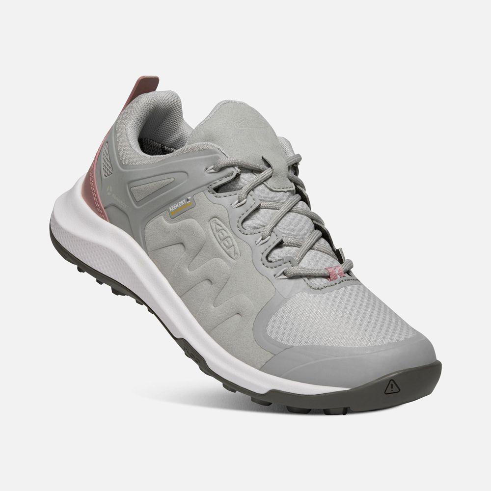 Keen Sneakers Dam Grå - Explore Waterproof - 351278VMF